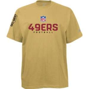   : San Francisco 49ers Gold Youth Callsign T Shirt: Sports & Outdoors