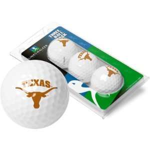  University of Texas Longhorns 3 Golf Ball Sleeves Sports 