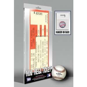   5th No Hitter Mini Mega Ticket   Houston Astros