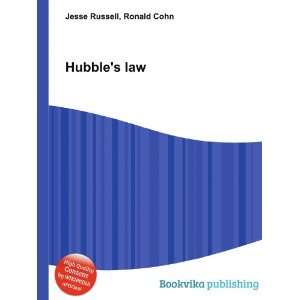  Hubbles law Ronald Cohn Jesse Russell Books