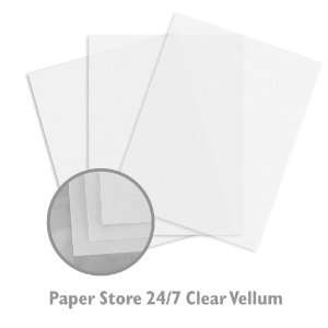  Translucent Vellum Inkjet Clear Paper   50/Package Office 