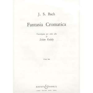   Bach, JS Chromatic Fantasy, BWV 903, Solo Viola Musical Instruments