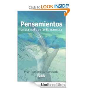 Pensamientos de una madre de familia numerosa (Spanish Edition): Pilar 