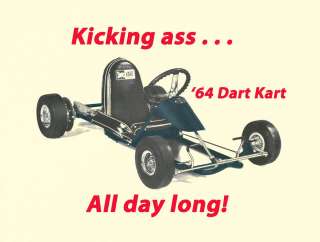 Vintage With A Modern Twist 1964 Rupp Dart Kart Go Kart Print  