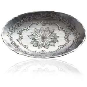  Handmade Holiday Rhapsody 7 Inch Oval Bowl by Wendell August 