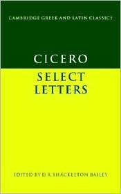 Cicero Select Letters, (0521295246), Marcus Tullius Cicero, Textbooks 