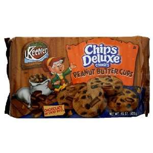 Keebler Chips Deluxe Chocolate Peanut Butter Cookies, 15 Ounces 