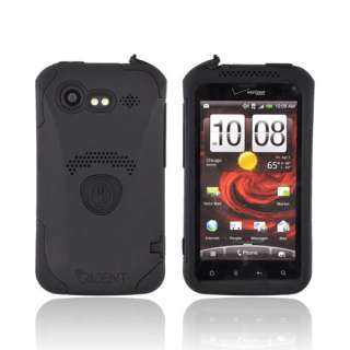 NEW BLACK OEM TRIDENT AEGIS HARD SILICONE CASE W SP FOR HTC DROID 