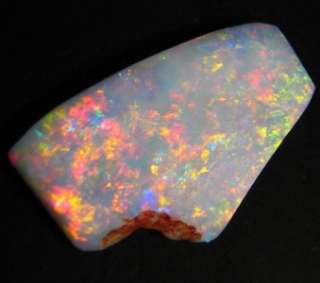 AoN Rough Opal Australian Coober Pedy red grey 9.60cts lapidary 