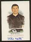 Mike Aponte signed Topps Allen & Ginters Trading Card