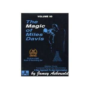  Jamey Aebersold Vol. 50 Book & CD   The Magic of Miles 