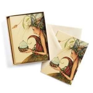  Patience Brewster Autumn Fairy Boxed Notecards   Grandin 