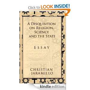   and the State Essay Christian Jaramillo  Kindle Store