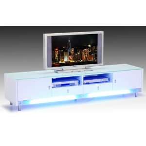   Low Profile Lighted Plasma Cabinet by Diamond Sofa: Everything Else