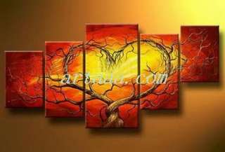 No rules) 4 screen modern abstract art oil painting Free shipping 