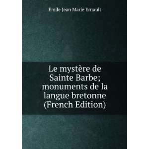   la langue bretonne (French Edition) Ã?mile Jean Marie Ernault Books