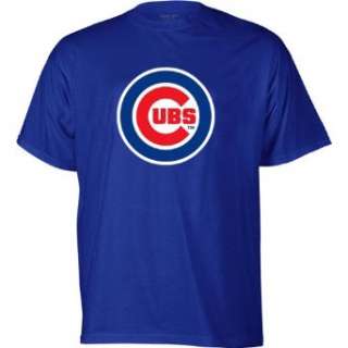  Chicago Cubs Blue Logo T Shirt By Majestic Clothing
