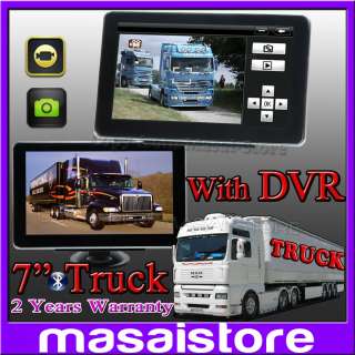 Car/Truck GPS Europe+UK LORRY COACH HGV with Camera/Video Recorder 