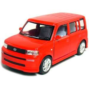  5 Die cast Metal Red Toyota Scion xB 1/32 Scale, Pull 