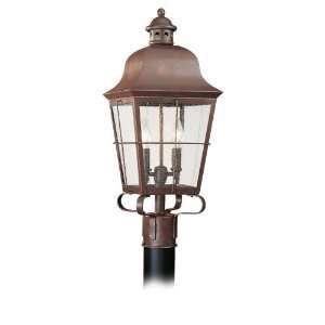  Two Light Chatham Colonial Outdoor Post Lantern
