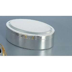  OVAL LIFT TOP BOX, SILVER PLATED.: Home & Kitchen