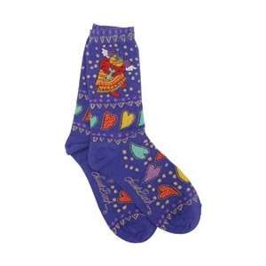   Burch Socks Molly Purple SOCKS 1090P; 3 Items/Order