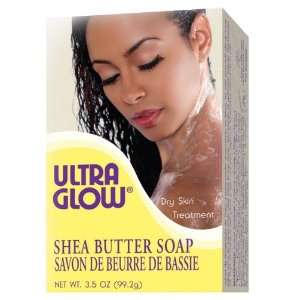  Ultra Glow Shea Butter Soap Case Pack 72   816392: Beauty