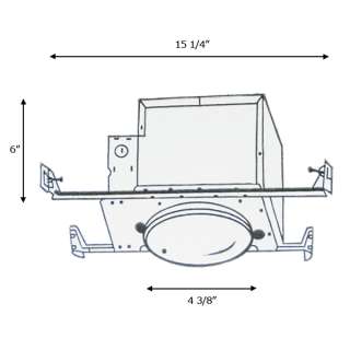   IC AIR TIGHT RECESSED HOUSING CAN LIGHT FIXTURE / IN4NIC  