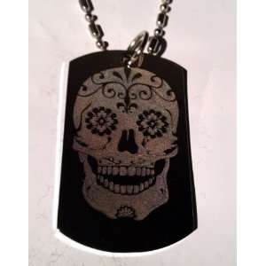   Dog Tag Luggage Tag Key Chain Metal Chain Necklace