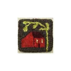  Small House Rug Hooking Kit 4x4 Arts, Crafts & Sewing