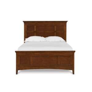   Riley Twin Panel Bed with 2 Storage Rails in Cherry Finish Y1873 5451