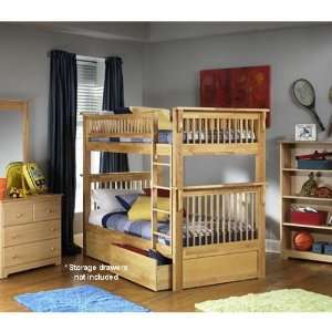  Atlantic Furniture Colorado Twin Bunk Bed Toys & Games