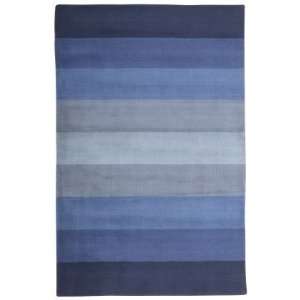  St. Croix Trading Stripes CT00 6 Round blue Area Rug 
