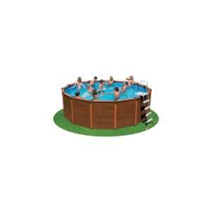  Intex Wood Grain Pool   Brown (168x49): Toys & Games