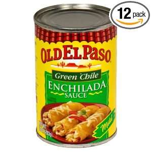 Old El Paso Enchilada Sauce, Green, 10 Ounce (Pack of 12)  