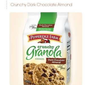 Pepperidge Farms Crunchy Granola Cookies Dark Chocolate Almond 7.2 oz.