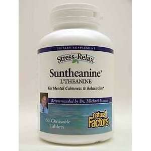  Natural Factors Suntheanine L Theanine 60 tabs: Health 