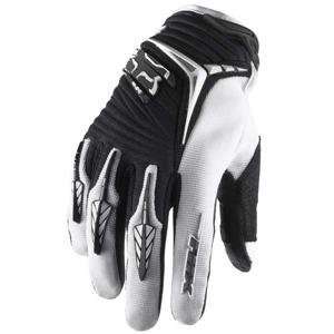  Fox Racing Blitz Gloves   Medium/Black/White: Automotive