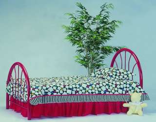 4464~New metal twin size headboard bed set rail 5 color  
