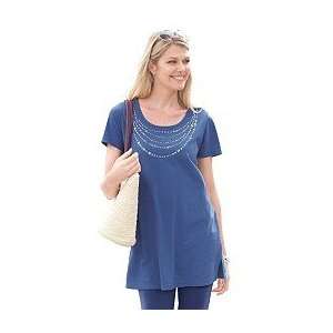 jewel necklace tunic Fully accessorized for you. Our plus size tunics 