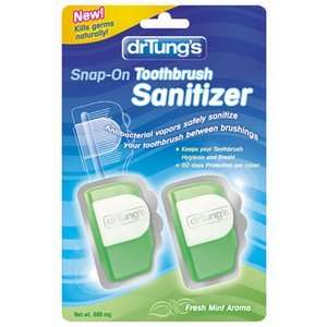  Dr Tungs Snap On Toothbrush Sanitizer: Health & Personal 