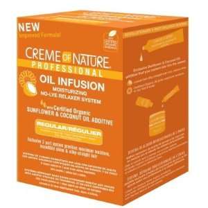   : Creme Of Nature Professional Oil Fusion Twin Relaxer No Lye: Beauty
