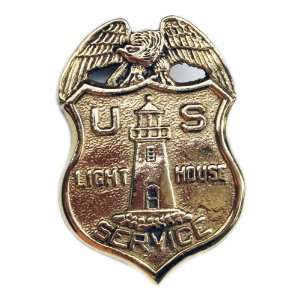  : US Bureau of Lighthouses Light House Service Badge: Everything Else
