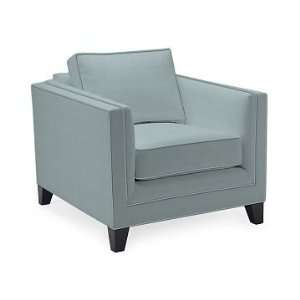 Williams Sonoma Home Brookside Chair, Cotton Herringbone, Light Slate 