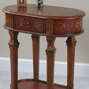  Ultimate Accents Crimson Lamp Table