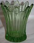   Green Art Glass Flower Vase items in Turners Emporium store on 