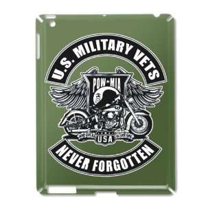  iPad 2 Case Green of US Military Vets POWMIA Never 