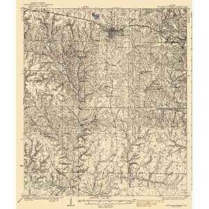  USGS TOPO MAP DE FUNIAK SPRINGS FLORIDA (FL) 1938: Home 