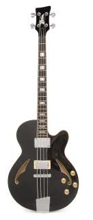 Italia Torino 4Str. Short Scale Bass in Black w/Gig Bag  