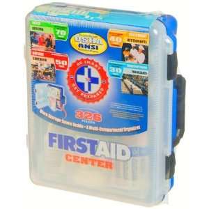 : First Aid Kit With Hard Case  326 pcs  First Aid Complete Care Kit 